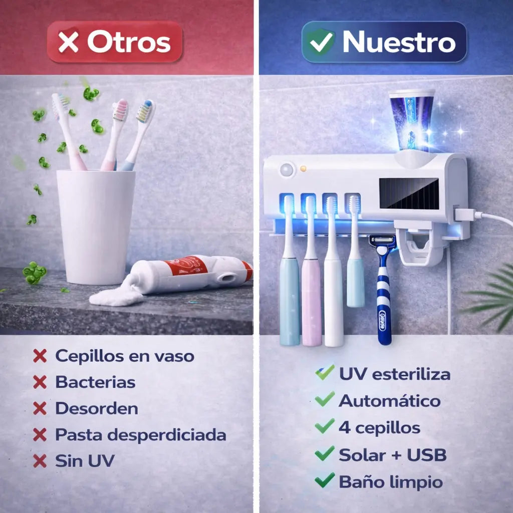 Combo Dispenser + Blanqueador dientes de regalo