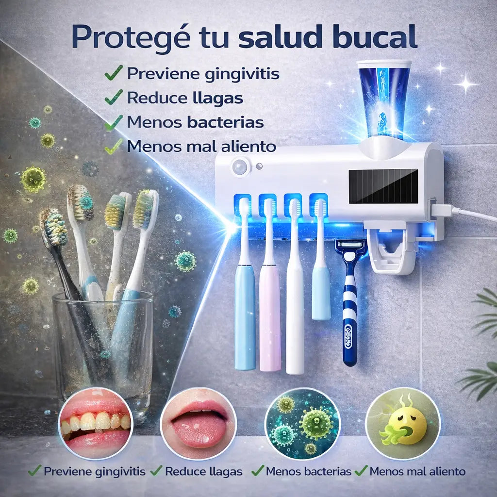 Combo Dispenser + Blanqueador dientes de regalo