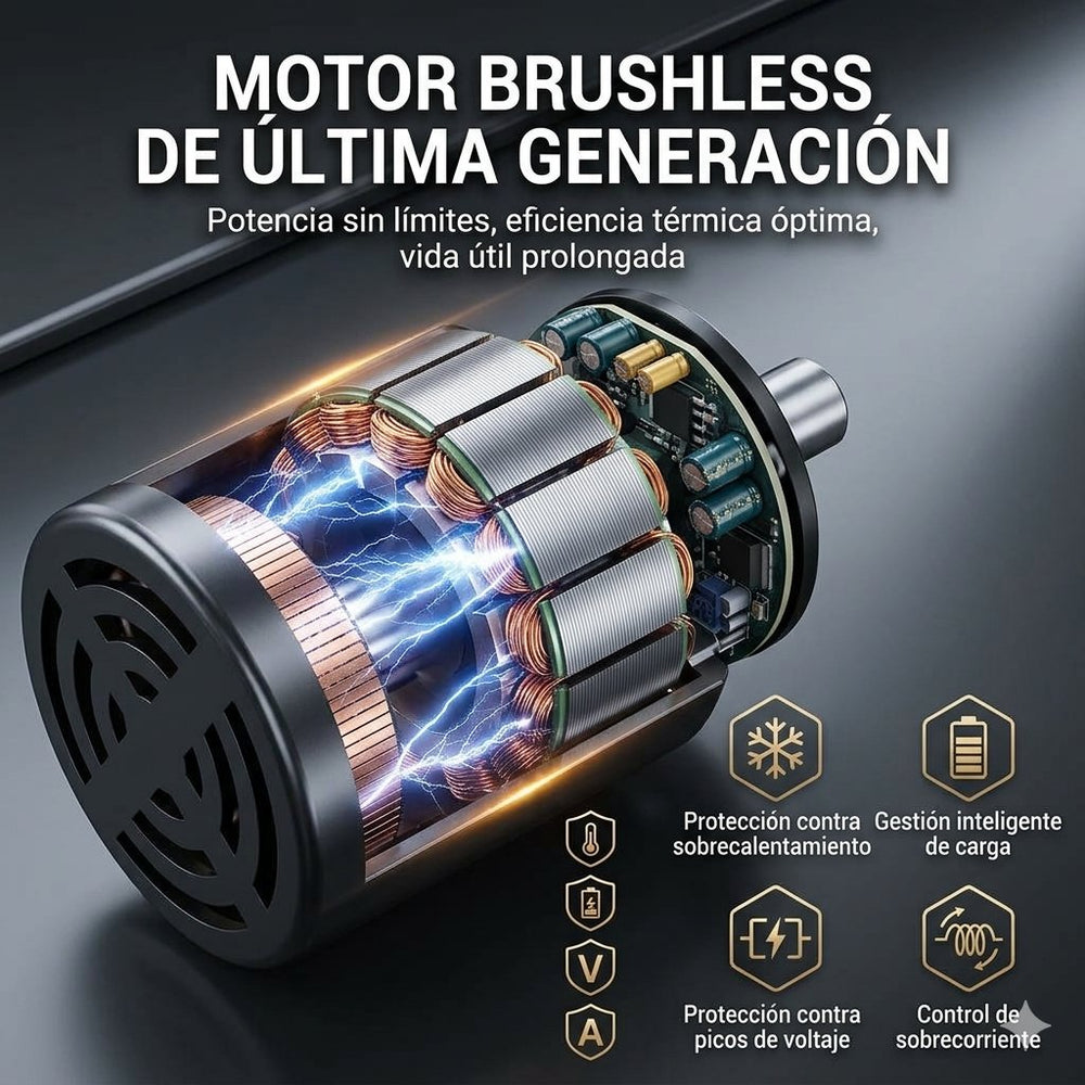 Motosierra Inalambrica Doble Bateria